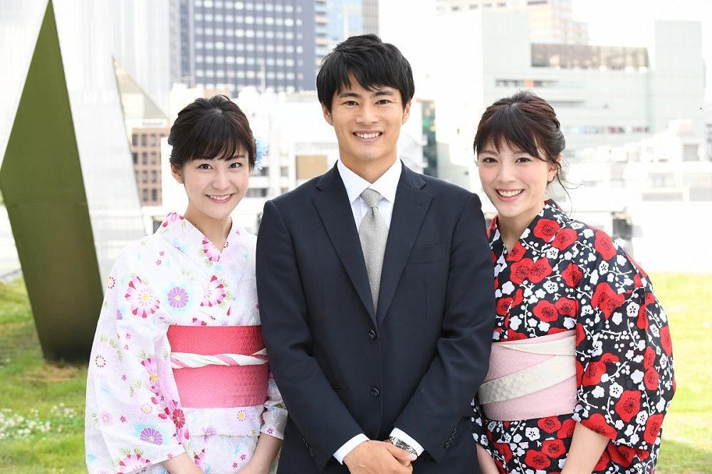 テレ朝POST » テレビ朝日新人アナが浴衣で登場！今年の新人は「携帯は