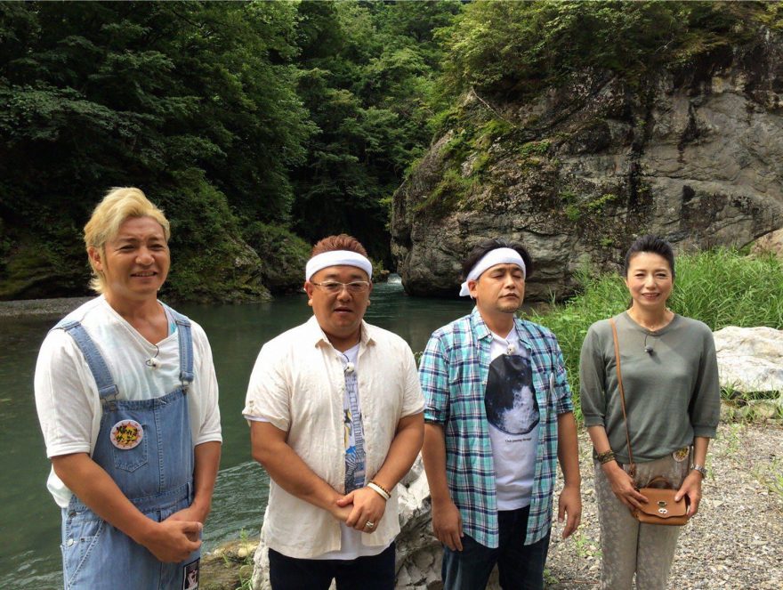 テレ朝post サンド つるの剛士らが秘境の地 群馬県上野村で新たな 帰れない旅 に挑戦
