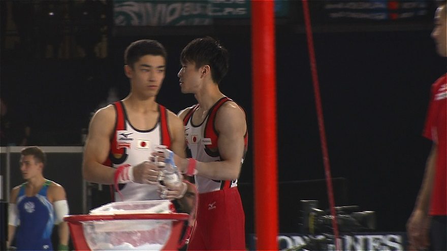 テレ朝POST » 内村航平へ「任せてくださいね、師匠」 白井健三、“保険