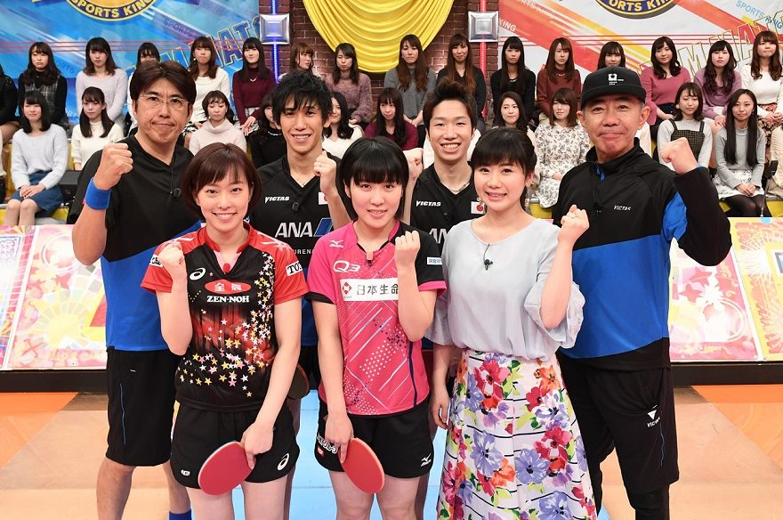 テレ朝post ママになってから初 福原愛 久々の卓球に大興奮 石川佳純も再会に 感動