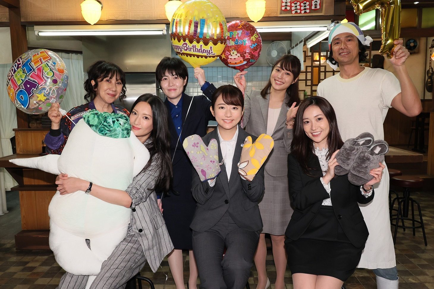 テレ朝post 木村文乃＆菜々緒＆大島優子の誕生日をお祝い！広瀬アリスが選んだ粋なプレゼントに大喜び＜七人の秘書＞