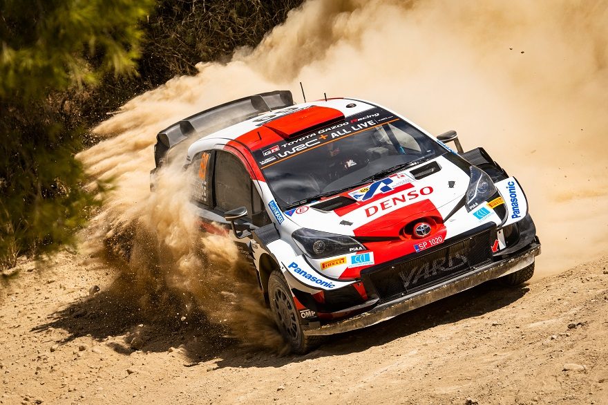 テレ朝post Wrc トヨタ 日本開催断念発表後の第9戦ギリシャで勝利 パワーステージでは上位3台独占