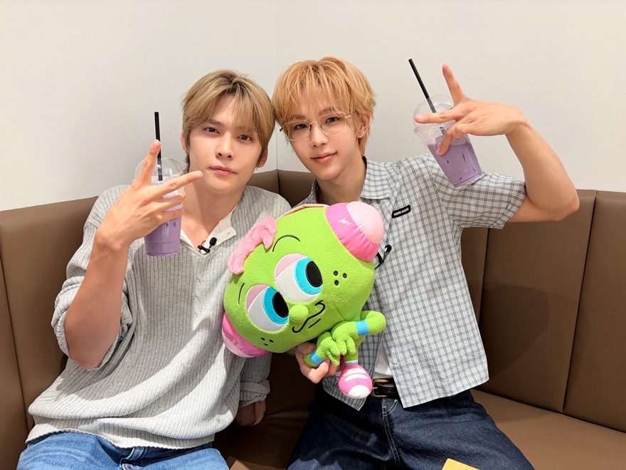 テレ朝POST » Mrs. GREEN APPLE・若井滉斗らが韓国で弾丸取材！ATEEZ